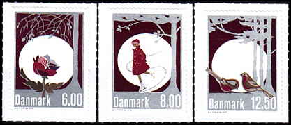Danmark AFA 1756 - 58<br>Postfrisk